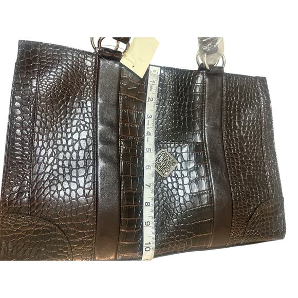 Coldwater Creek Juliana Croco Tote - NWT - Picture 7 of 8